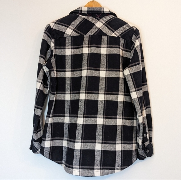 Orvis Fleece-lined Flannel Shirt Jacket, Shacket, Like New, Sz M - Picture 12 of 14